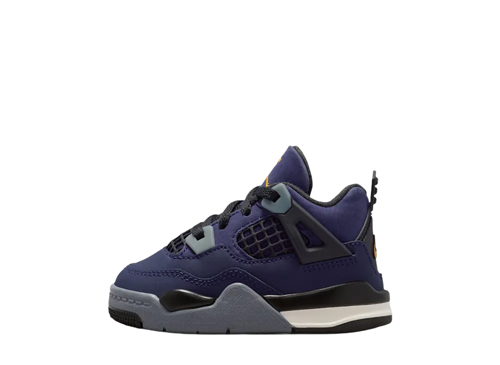 ナイキ TD ジョーダン4 "レイカーズ" (キッズ)