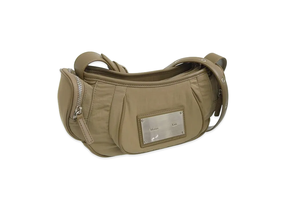Matin Kim Madeleine Round Bag "Light Khaki"