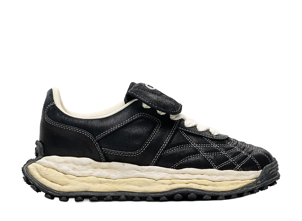 Maison MIHARA YASUHIRO SCOTT OG Sole Brushed Suede Low-top Sneaker "Black"