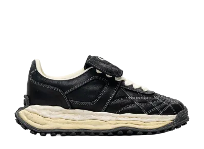 Maison MIHARA YASUHIRO SCOTT OG Sole Brushed Suede Low-top Sneaker "Black"