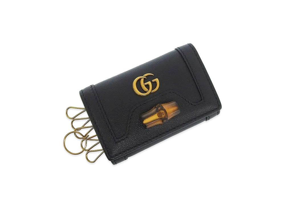 GUCCI Women's Key Case "Black"