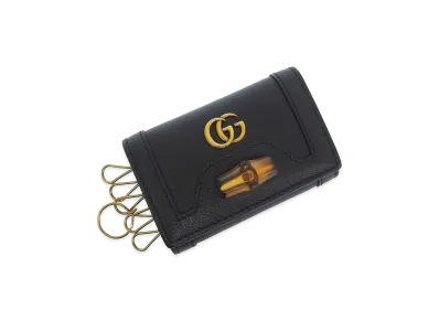 GUCCI Women's Key Case "Black"
