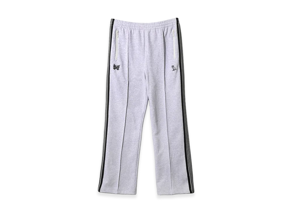 NEEDLES x OCTOBER’S VERY OWN Track Pant – French Terry "Grey"