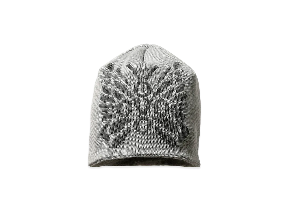 NEEDLES x OCTOBER’S VERY OWN Jacquard Knit Beanie "Light Grey"