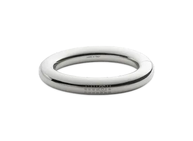 MM6 Maison Margiela Numeric Polished Bangle "Silver"