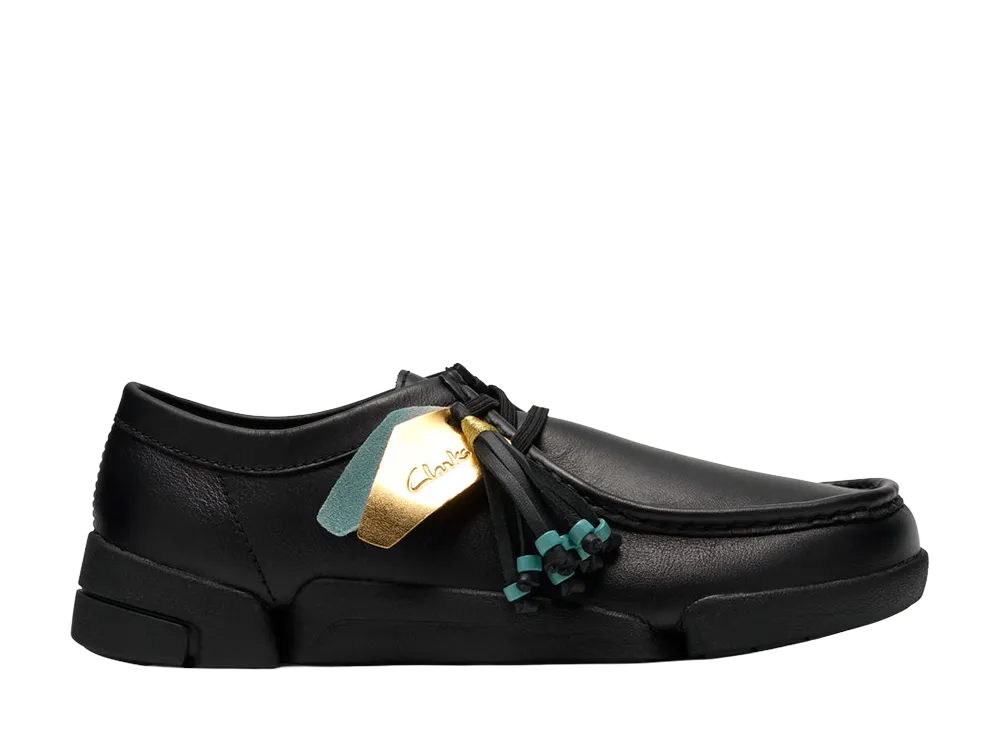 Clarks Trigenic2 Lo "Black Leather"