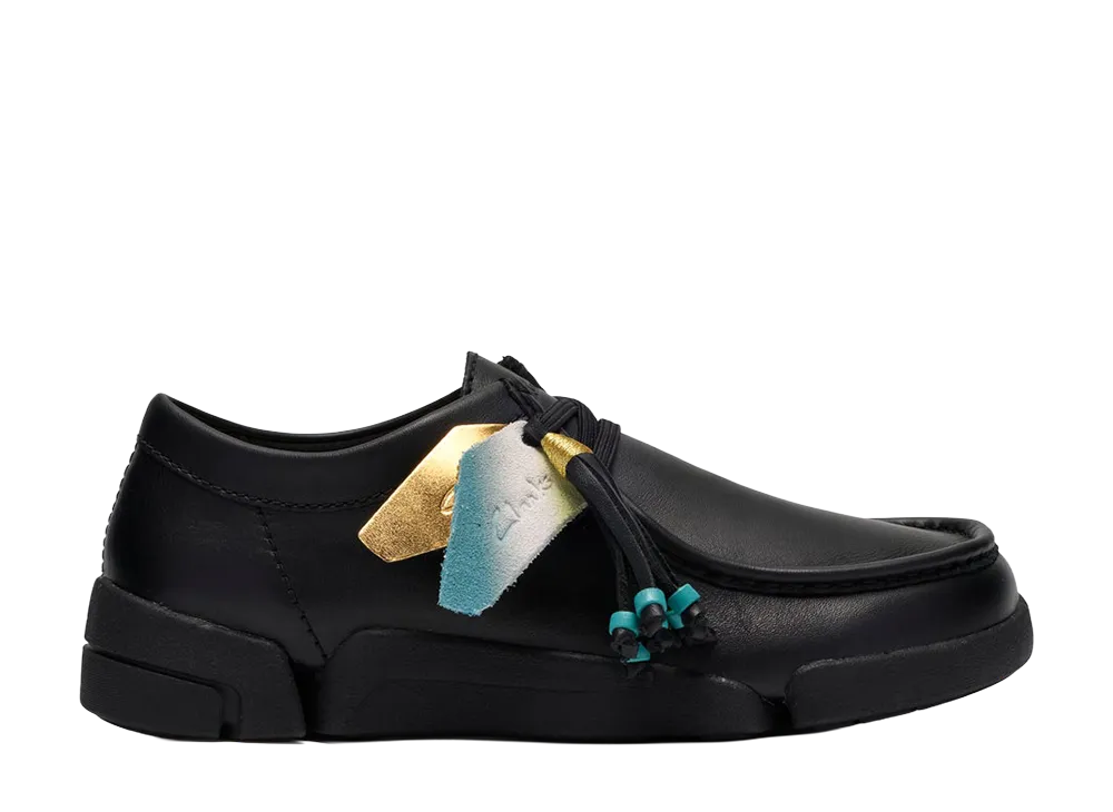 Clarks Women's Trigenic2 Lo "Black Leather"