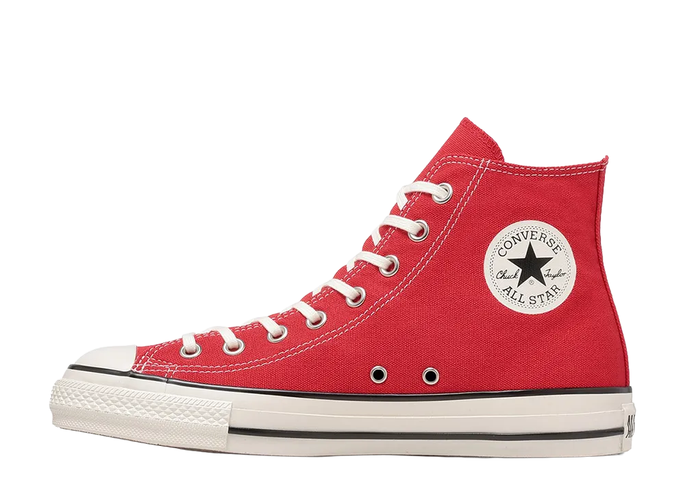 Converse All Star Aged Hi "Signal Red"