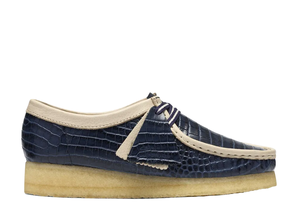 Clarks Women's Wallabee "Blue Interest"