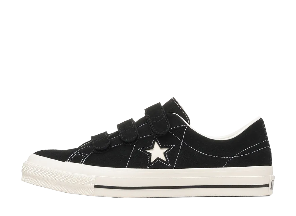 コンバース ワンスター スエード V-3 "ブラック"