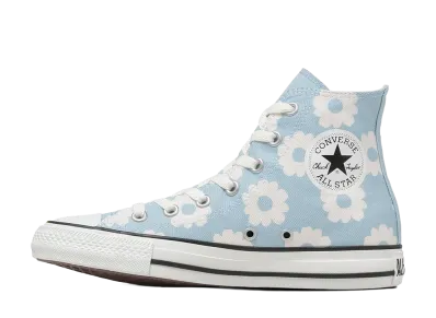 Converse All Star Flowerprint Hi "Light Blue/White"