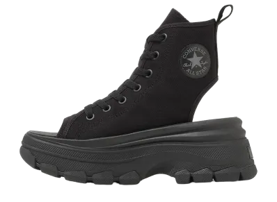 Converse Women's All Star Trekwave Cutout Sandal "Black Monochrome"