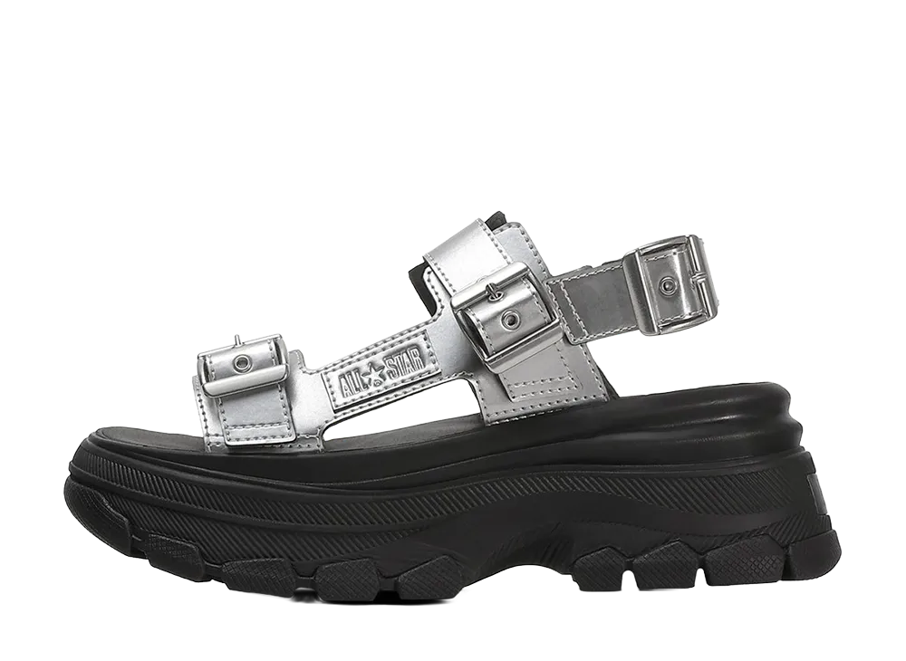 コンバース ウィメンズ オールスター トレックウエーブ サンダル "シルバー"