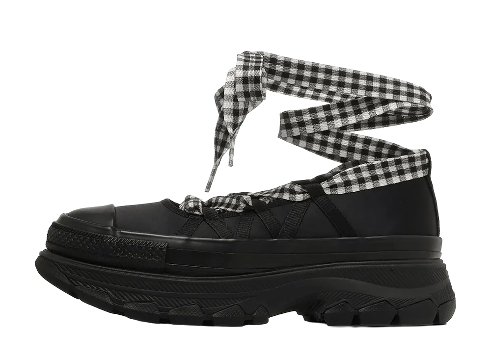 コンバース ウィメンズ オールスター トレックウエーブ BL OX "ブラック/ブラック"