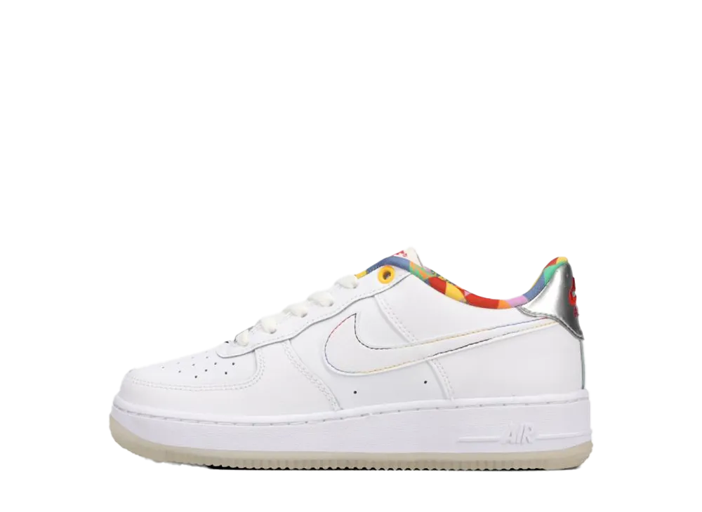 Nike GS Air Force 1 Low "White/Midnight Navy"