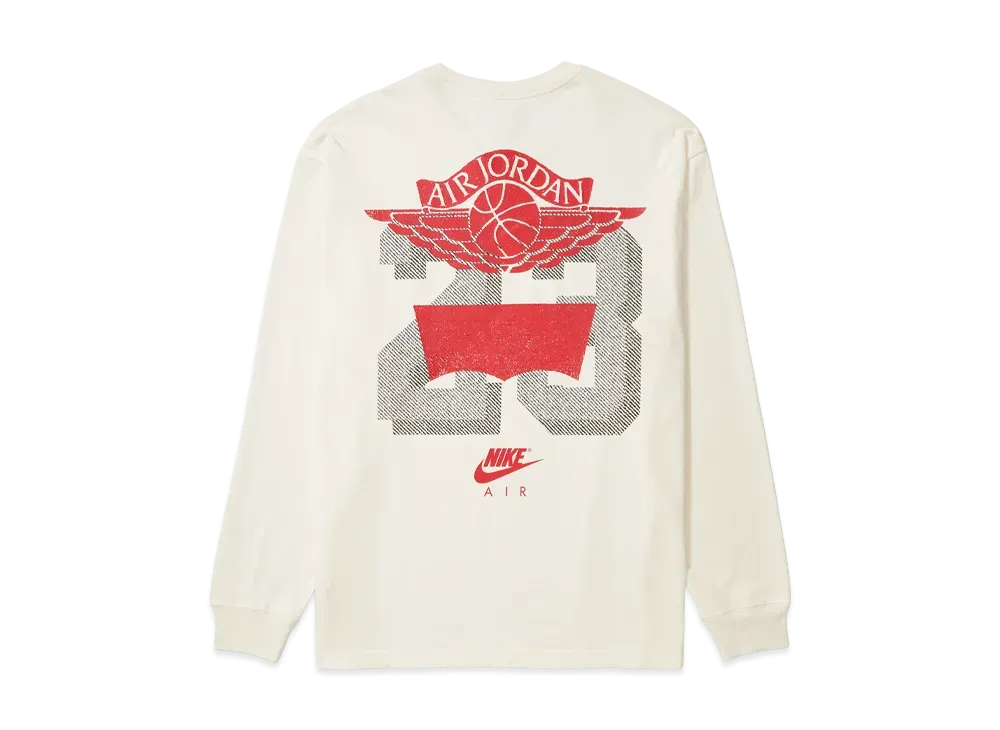 Nike Jordan x LEVI'S Graphic L/S Tee "White" (Asia Size) IM6731-110