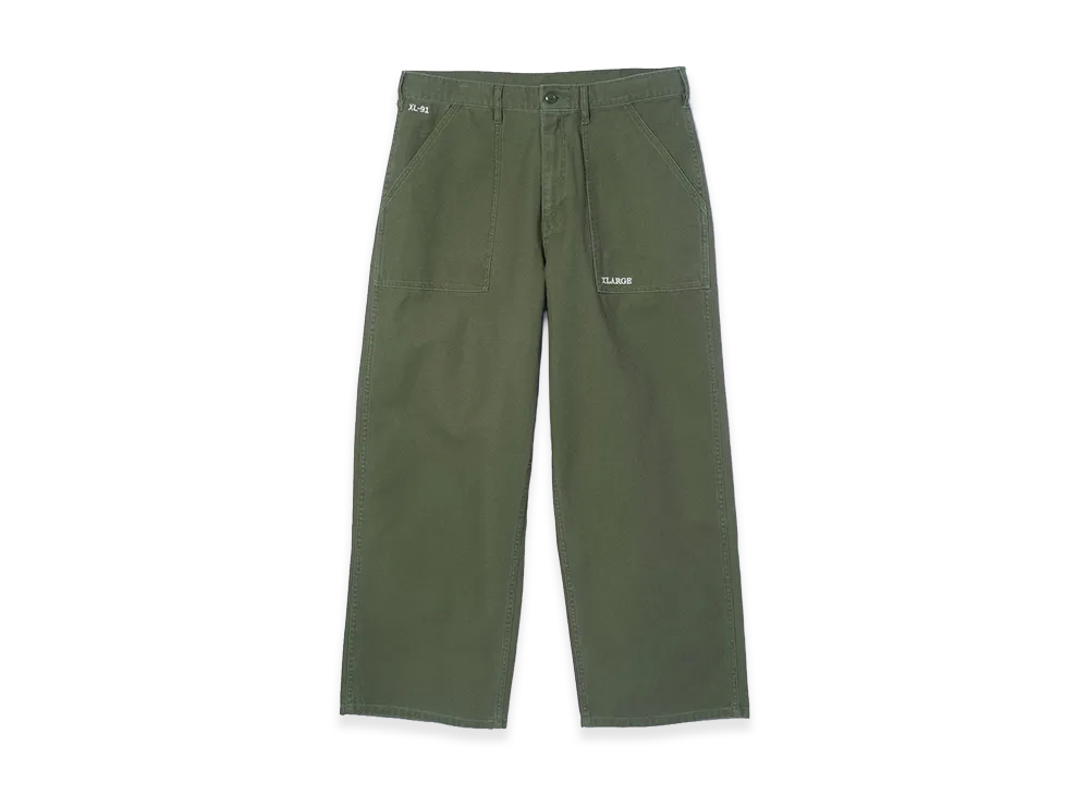 XLARGE x GUNG-HO Baker Pants "Olive"