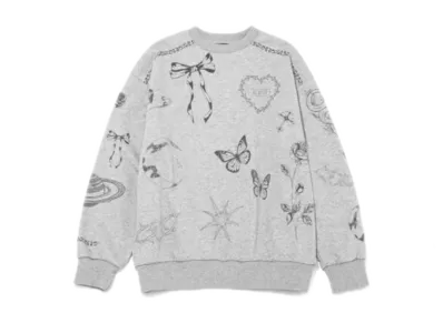 GOD SELECTION XXX Tatoo Sweat GXL-A26-CS-05 "Gray"