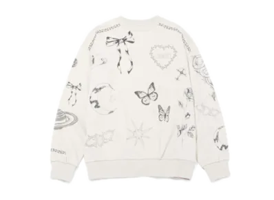 GOD SELECTION XXX Tatoo Sweat GXL-A26-CS-05 "White"