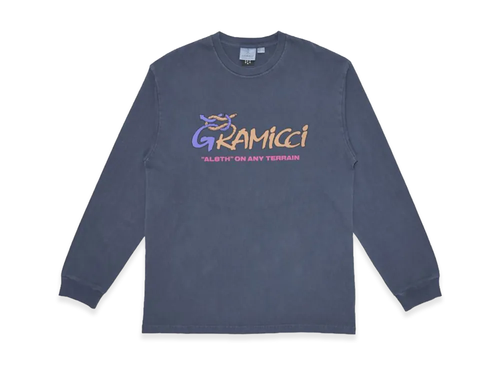 GRAMICCI x ALWAYTH AL8TH Graphic L/S T-Shirt "Blue"