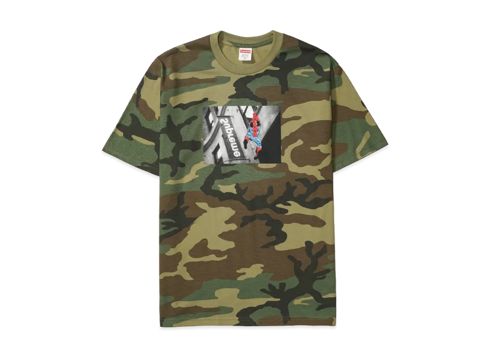 Supreme x Spider-Man Tee "Woodland Camo"