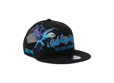 NEW ERA x Saikyo-Oh Zukan Kids Youth 9Fifty Trucker Ouryu "Black"