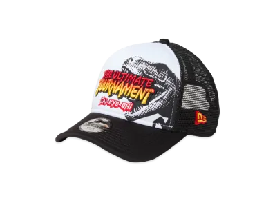 NEW ERA x Saikyo-Oh Zukan Kids Youth 9Forty A-Frame Trucker Tyrannosaurus "White/Black"