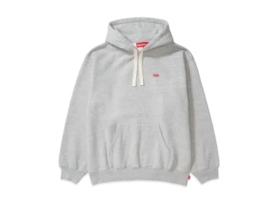 Supreme Small Box Drawcord Hooded Sweatshirt (26SS) "Heather Grey"