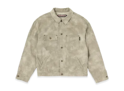 SEDAN ALL-PURPOSE Cotton Twill Denim Jacket "Faded Khaki"
