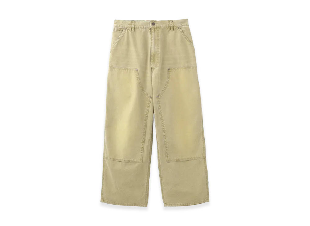 SEDAN ALL-PURPOSE Vintage Washed Double Knee Pants "Khaki"