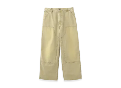 SEDAN ALL-PURPOSE Vintage Washed Double Knee Pants "Khaki"