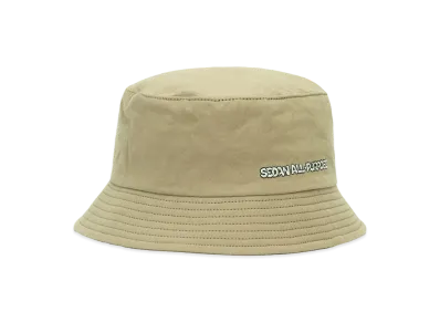 SEDAN ALL-PURPOSE Cartoon Logo Bucket Hat "Khaki"