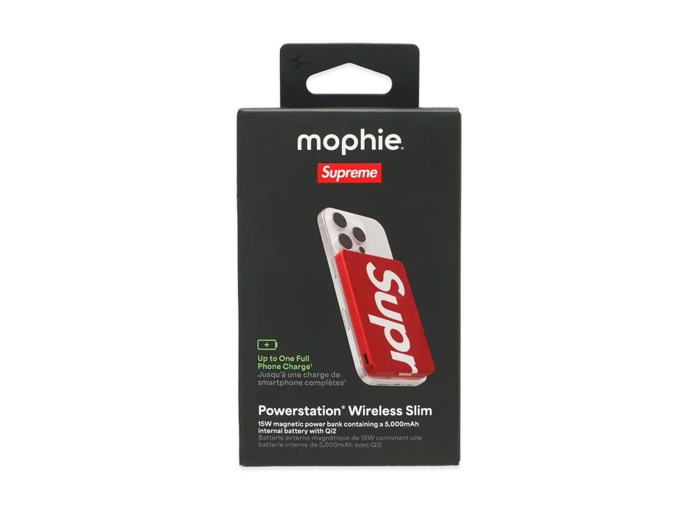 Supreme x mophie Qi2 Powerstation 