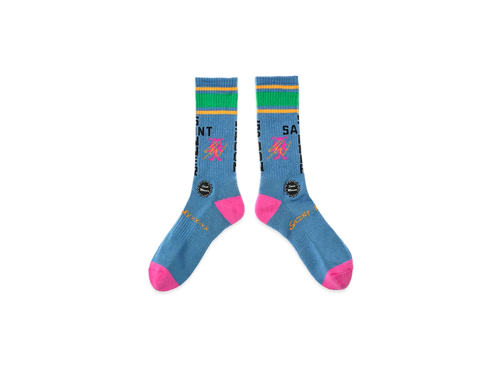 Saint Mxxxxxx x Sean Wotherspoon Socks "Blue"