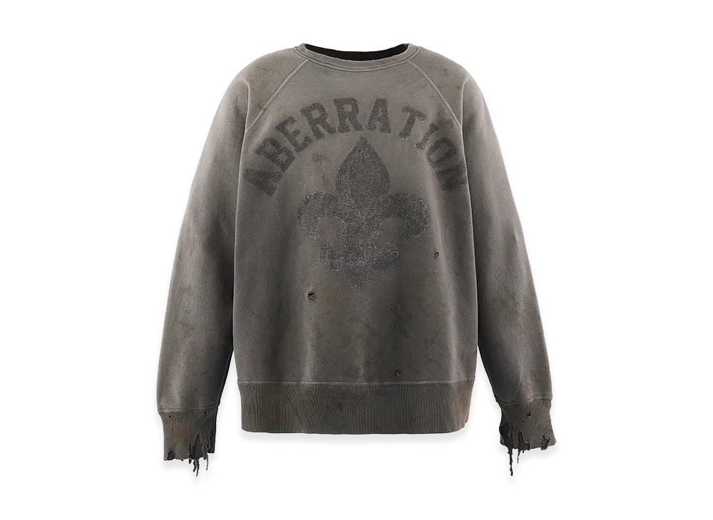 Saint Mxxxxxx Crew Neck Sweat Abberation "Charcoal"