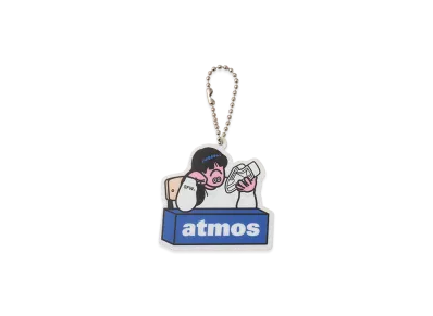 atmos x Face Oka x SFW Acrylic Keychain "White"