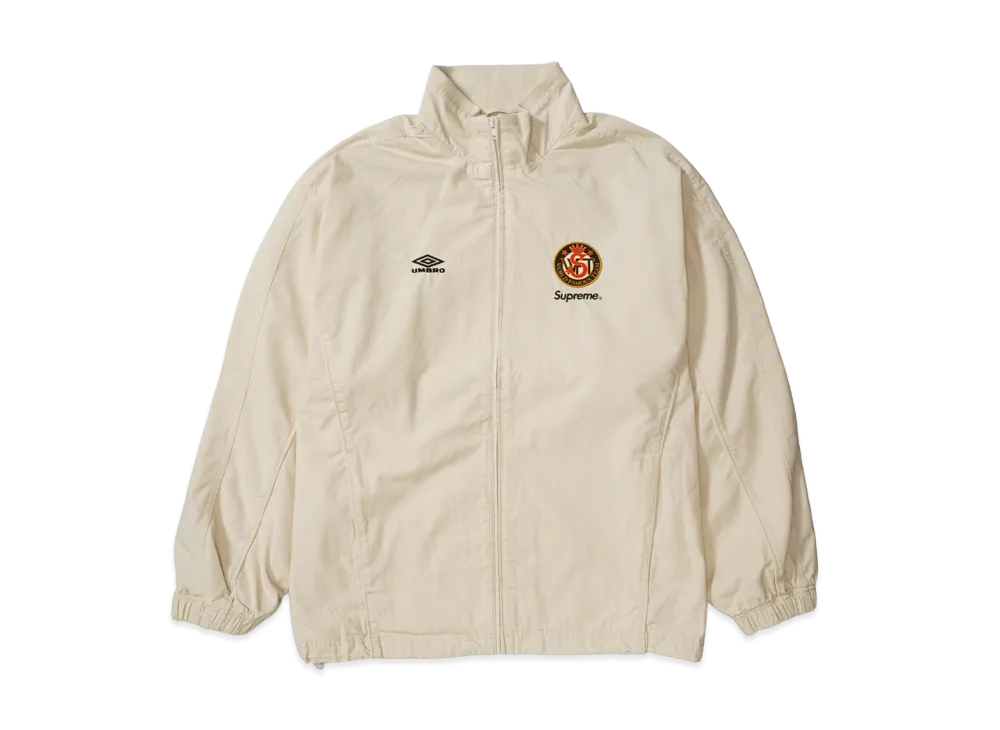 Supreme x Umbro Cotton Ripstop Track Jacket (26SS) "Stone"