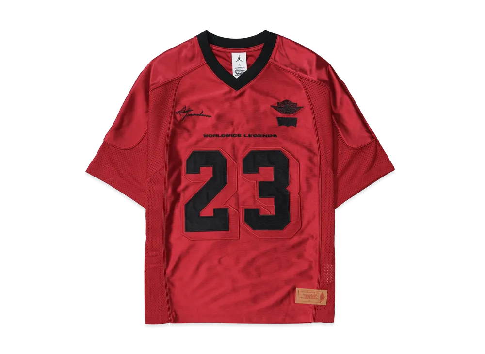 Nike Jordan x LEVI'S Red Jersey Tops "Red" (US Size)