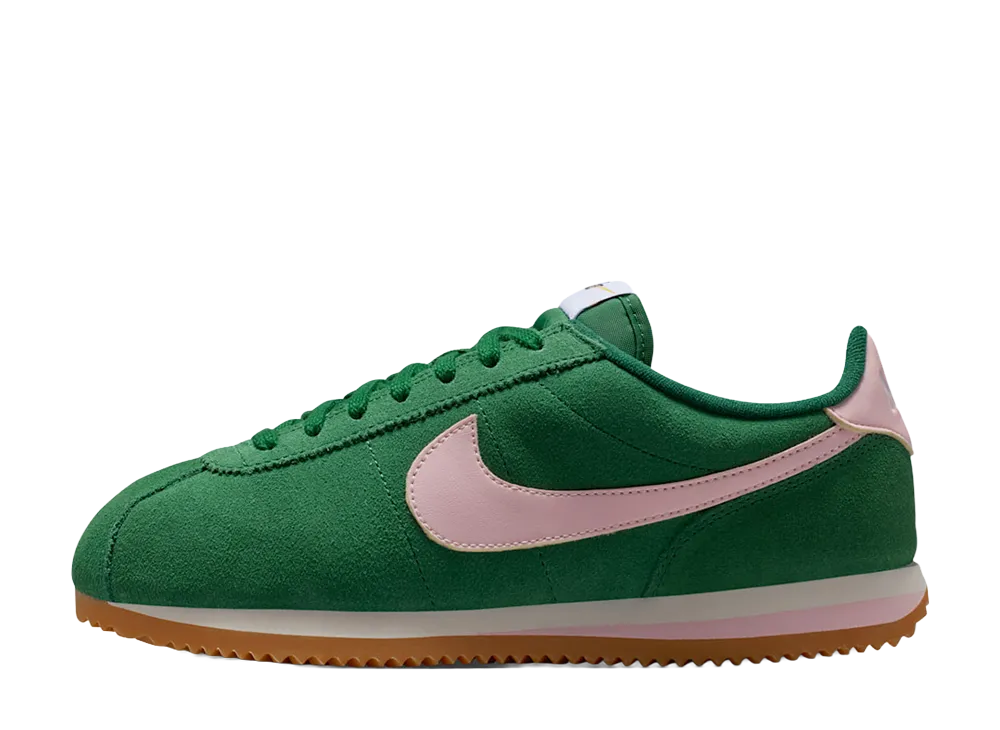 Nike Women's Cortez "Sport Green/Sail/Gum Light Brown/Pink Foam"