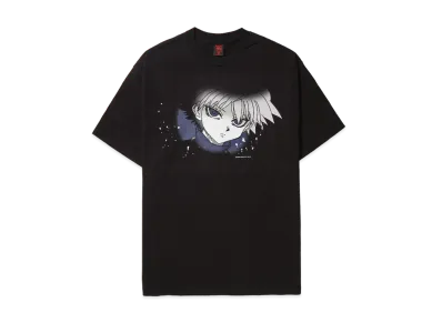 Geeks Rule x HUNTERxHUNTER Silkscreen Printing T Shirt Killua "Black"