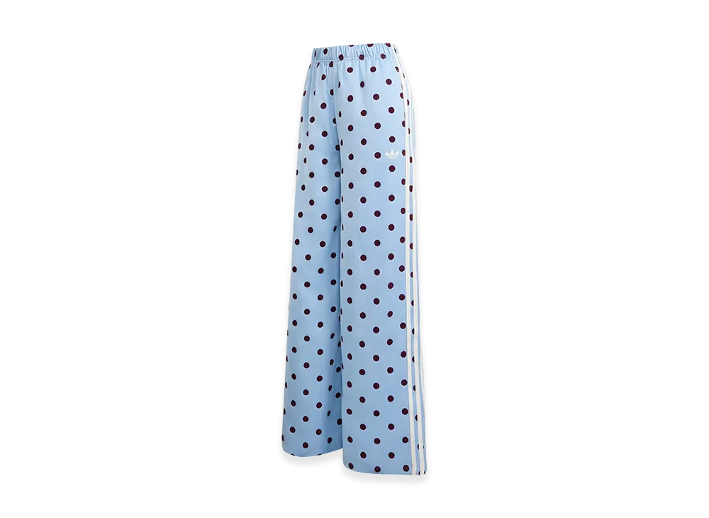 adidas Satin Polka Dot Wide Leg Pants adidas Satin Polka Dot Wide Leg Pants