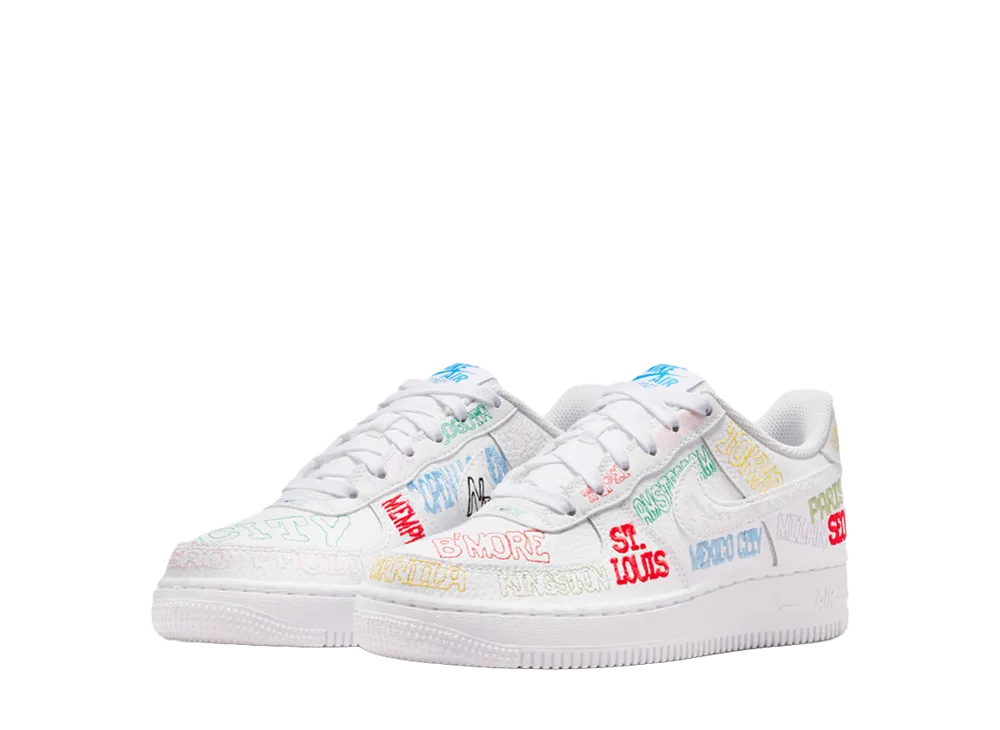 Nike GS Air Force 1 LV8 3 "On Tour/White"