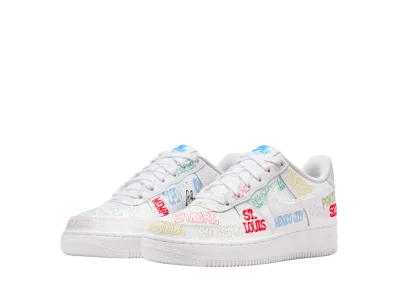 Nike GS Air Force 1 LV8 3 "On Tour/White"