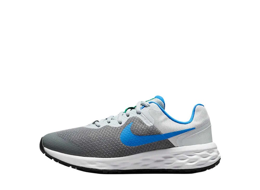 Nike GS Revolution 6 "Cool Grey/Deep Royal Blue"