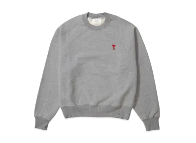 AMI PARIS De Coeur Sshirt "Heathergrey"