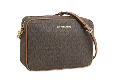 MICHAEL KORS Women's Jet Set LG EW Crossbody "Brown"