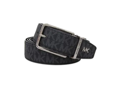 MICHAEL KORS 34mm CTFR Dress Belt "Black"