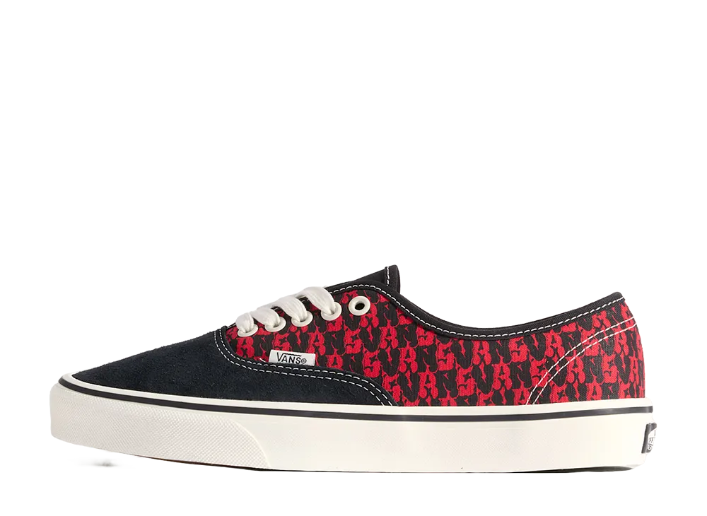 Vans Authentic "Black/Racing Red"