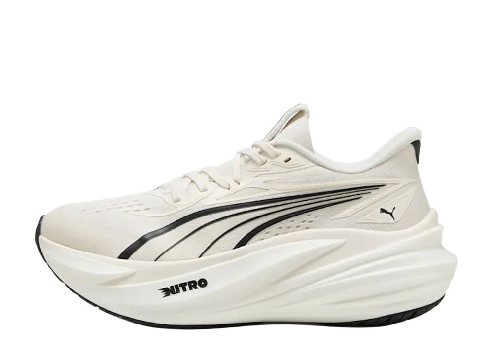 Puma Women's Mag Max Nitro 2 "Warm White/PUMA Black"