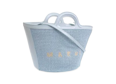 MARNI 2-Way Women's Bucket Handbag "Blue"